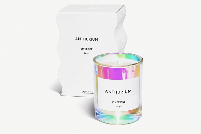 Overose Holographic Candles Nudesse Valkiria Anthurium