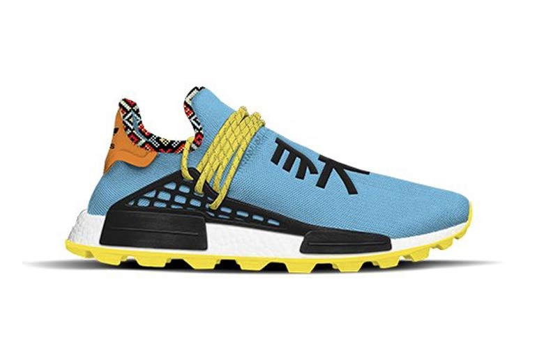 Pharrell Williams x adidas Originals Hu NMD Inspiration Pack Clear Sky Core Black Bold Orange