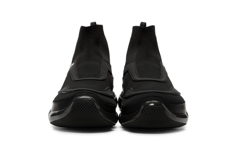 Prada High Top Cloudbust Black