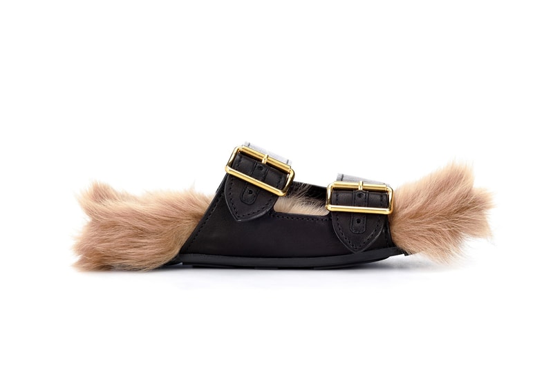 Where to Buy Prada's Fur-lined Leather Sandals Miuccia Prada Shoes Birkenstock Summer Fall