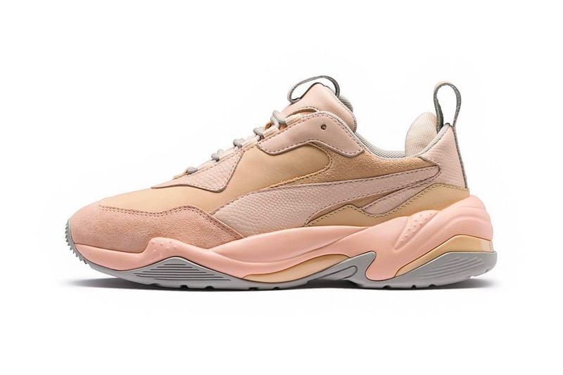 Here's Your First Look at PUMA's Peach Pink Dad Sneaker