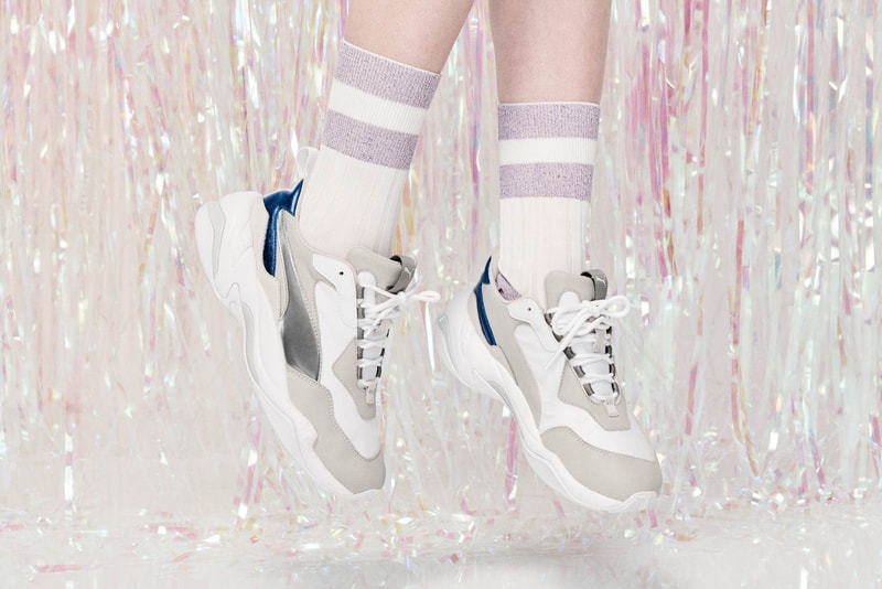 PUMA Thunder Electric Pink Lavender Gray Violet
