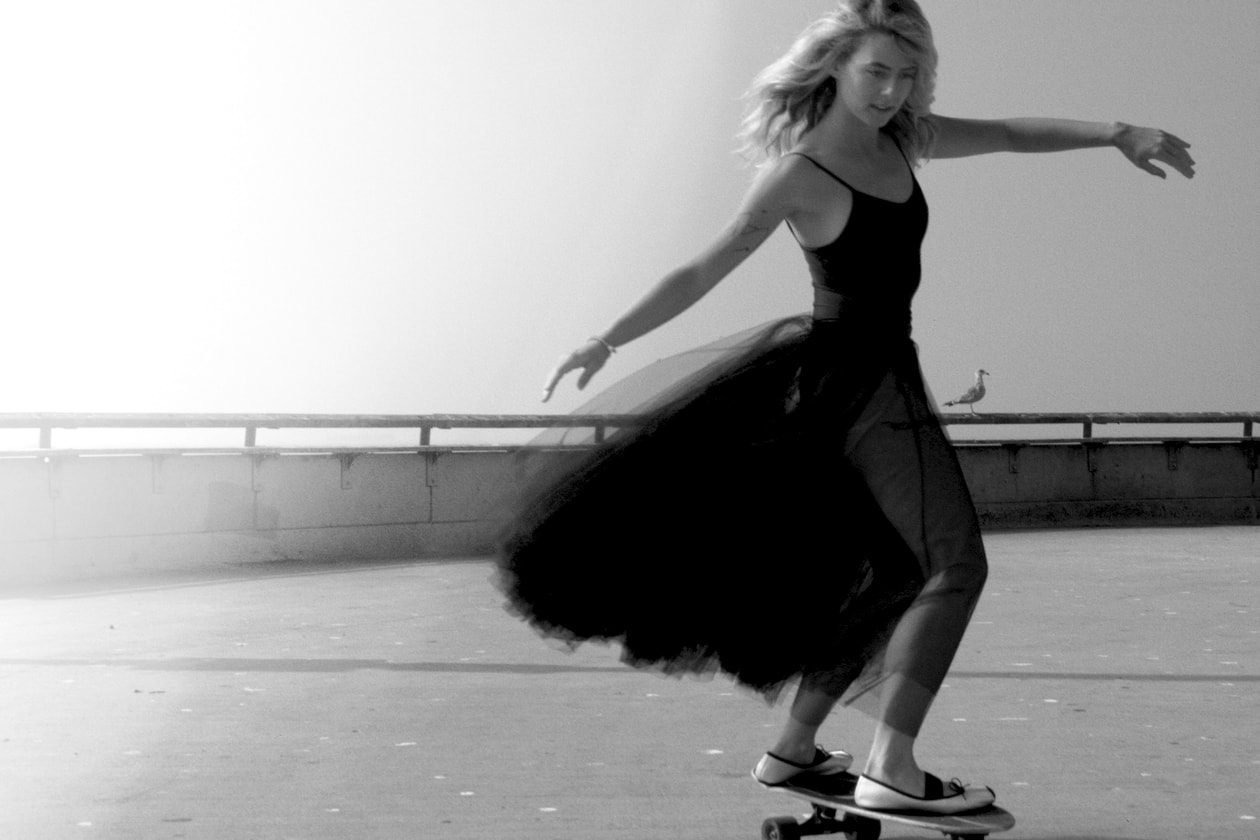 Repetto Dance and Skateboarding Campaign Lucy Jean Balette Skate Crew Girls GRLSWIRL
