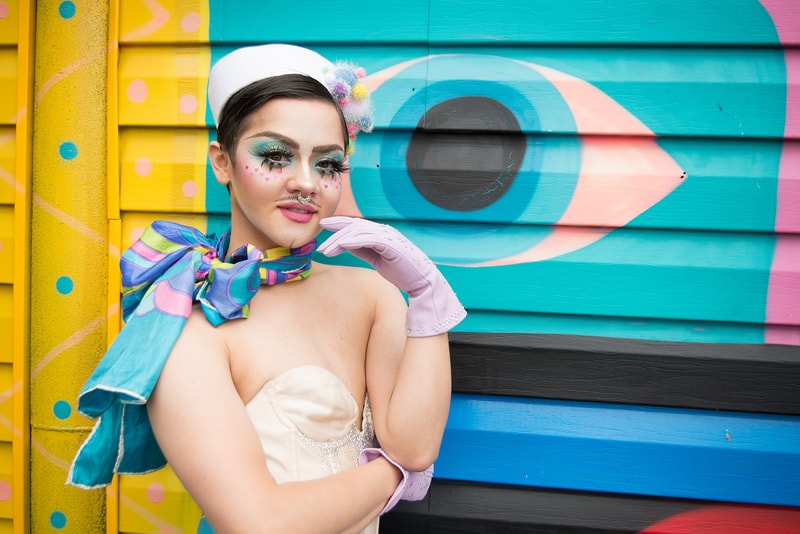 Non-Binary Drag Performer Rose Butch Rae Takei Japanese Canadian LGBT LGBTQ Pride Month Vancouver Canada
