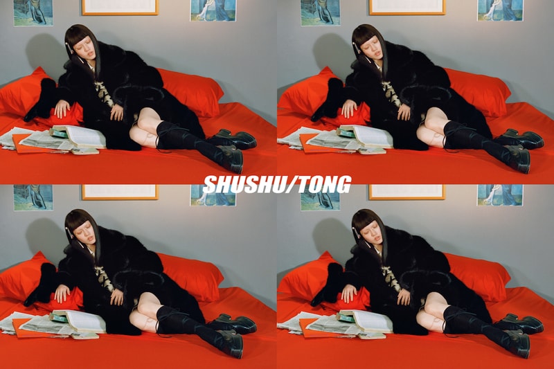 SHUSHU/TONG Fall/Winter 2018 Campaign Collection Lookbook Chinese UK School Uniforms Designer