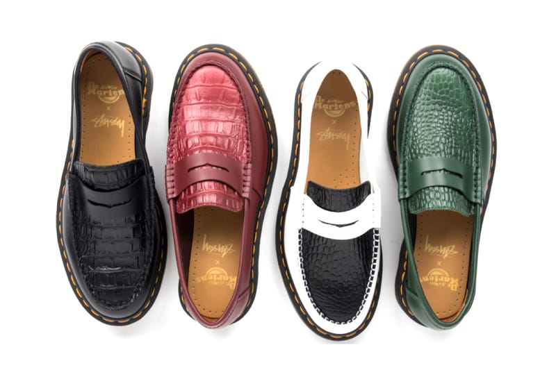 Stussy x Dr. Martens Unveil Penton Loafer Collaboration