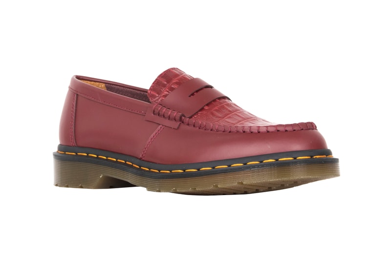 Stussy Dr. Martens Penton Loafer Red