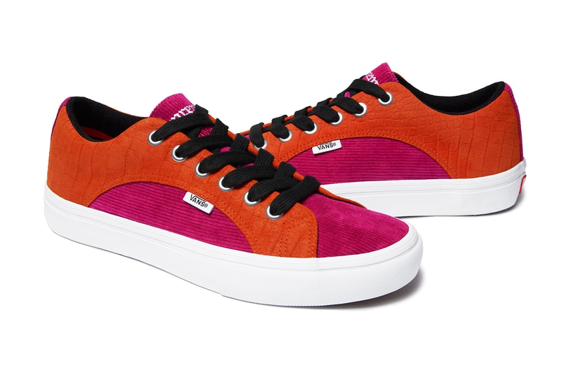 supreme vans lampin sk8 mid spring summer collection corduroy suede