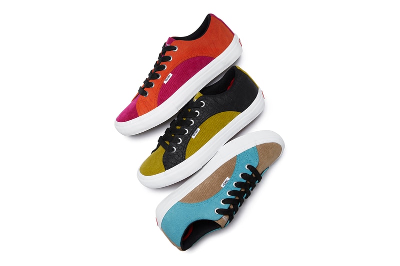 supreme vans lampin sk8 mid spring summer collection corduroy suede