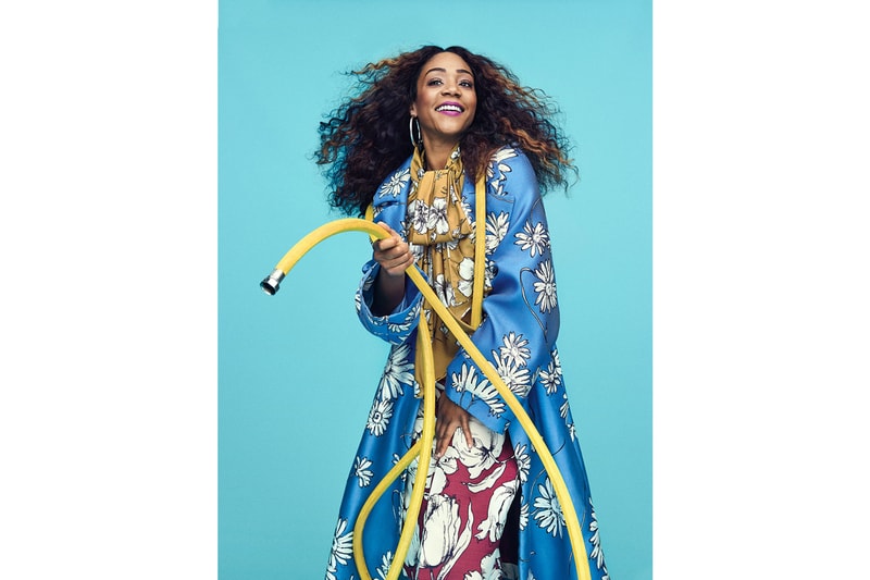 Tiffany Haddish The Hollywood Reporter Magazine June 2018 Cover Valentino Jacket Blue