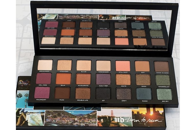 Urban Decay Born to Run Makeup Collection Eyeshadow Palette Lipstick Eye pencil liner