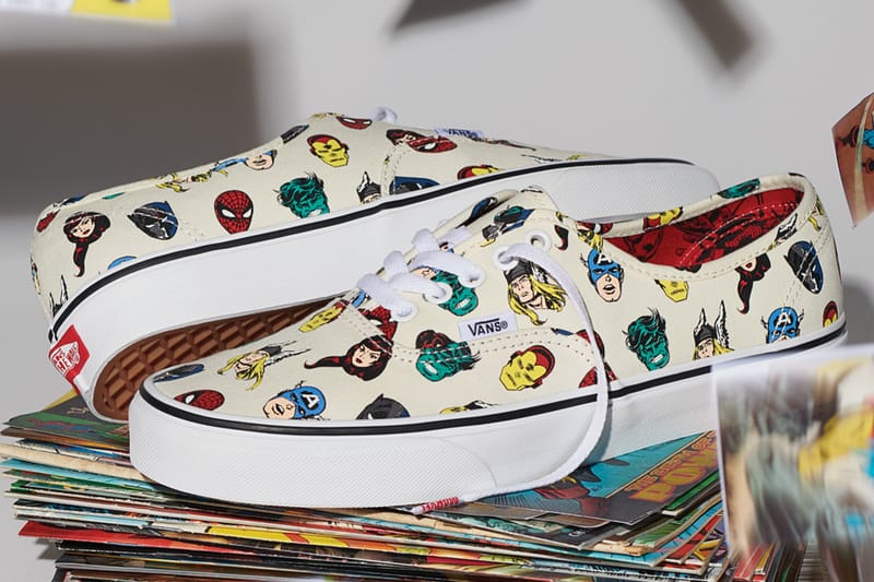The Vans Authentic Gets a Superhero Makeover