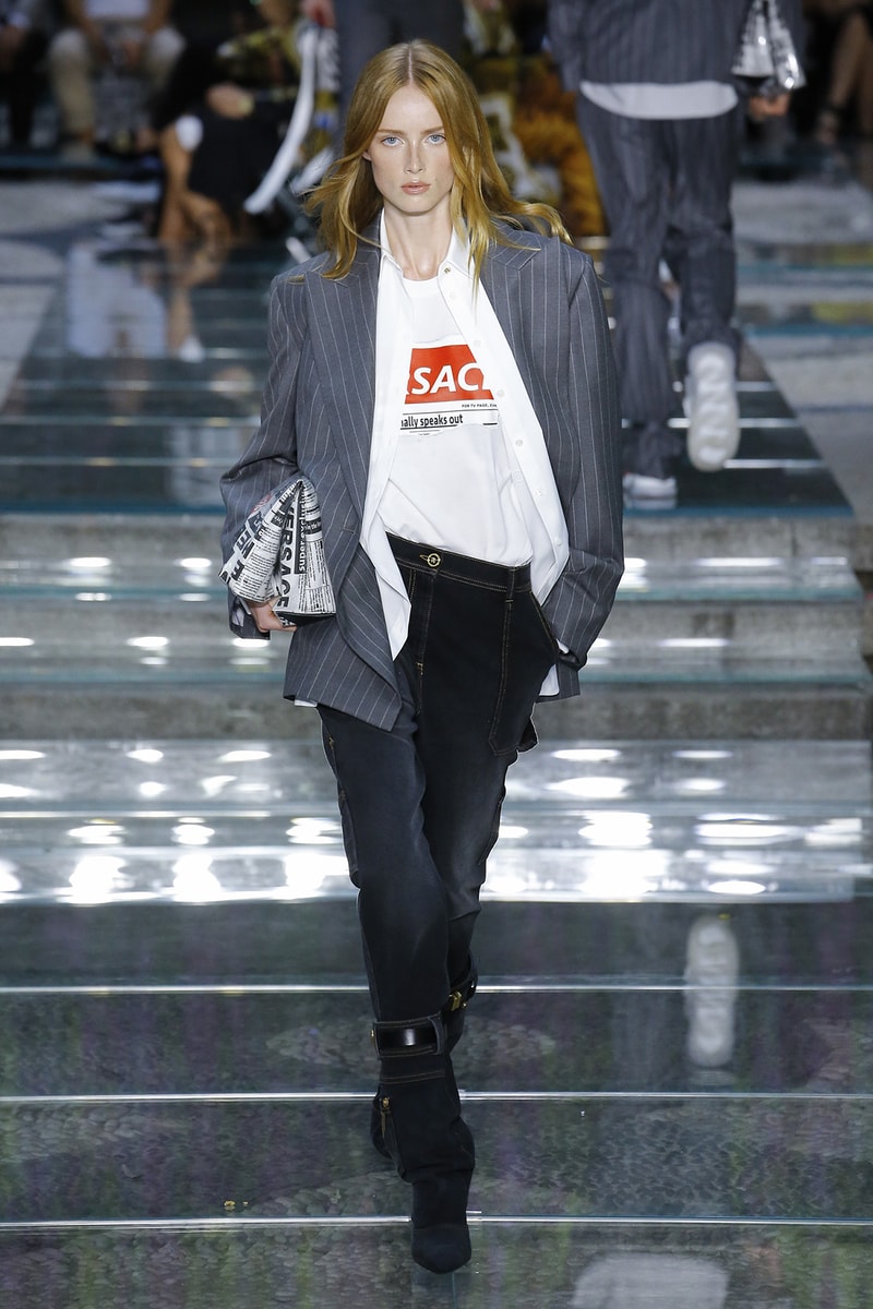 Versace Spring Summer 2019 Mens Runway Logo T-Shirt
