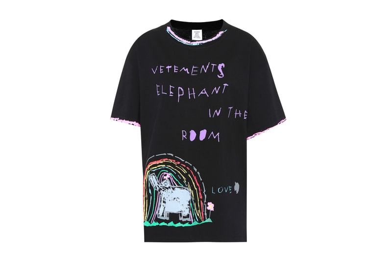 Buy Vetements Summer Graphic T-Shirts Demna Gvasalia Print Black White Collection