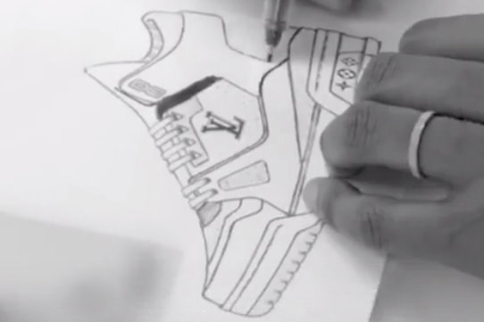 Virgil Abloh Just Revealed His First Louis Vuitton Sneaker