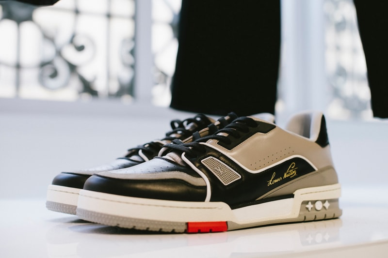 Virgil Abloh Louis Vuitton Spring/Summer 2019 Sneaker Grey Black