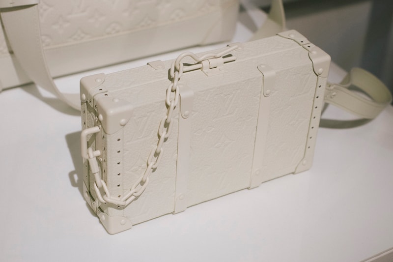 Virgil Abloh Louis Vuitton Spring/Summer 2019 Rectangle Bag White