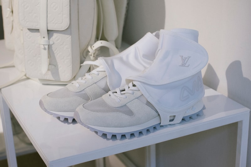 Virgil Abloh Louis Vuitton Spring/Summer 2019 High-Top Sneaker White