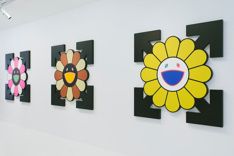 Virgil Abloh Takashi Murakami TECHNICOLOR 2 Exhibition Gagosian Paris