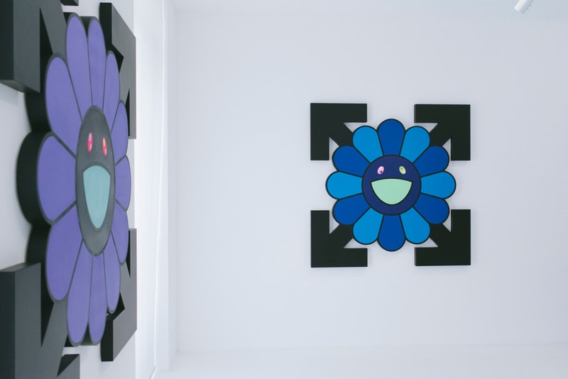 Virgil Abloh Takashi Murakami TECHNICOLOR 2 Exhibition Gagosian Paris