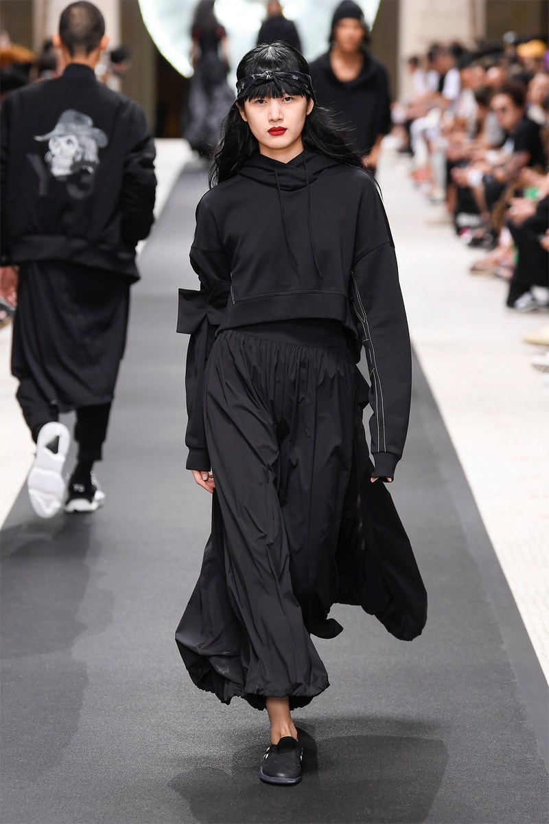 y-3 yohji yamamoto adidas paris fashion week mens spring summer 2019 goretex
