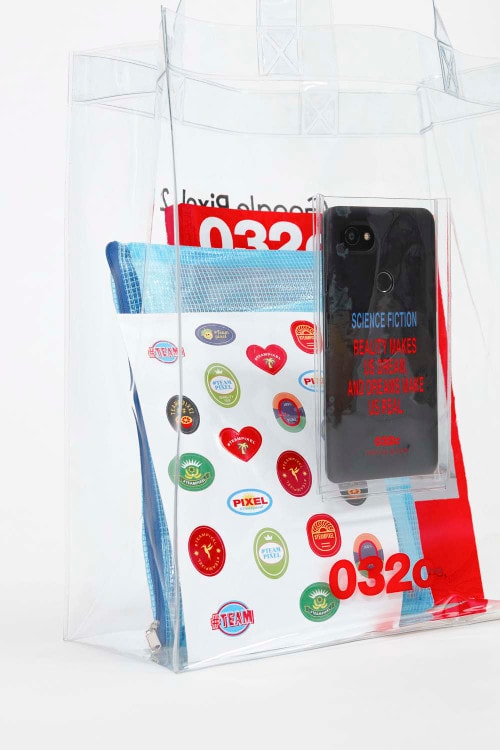 Google Pixel 2 Smartphone 032c PVC Tote Bag Collaboration Limited Edition Exclusive Drop Launch