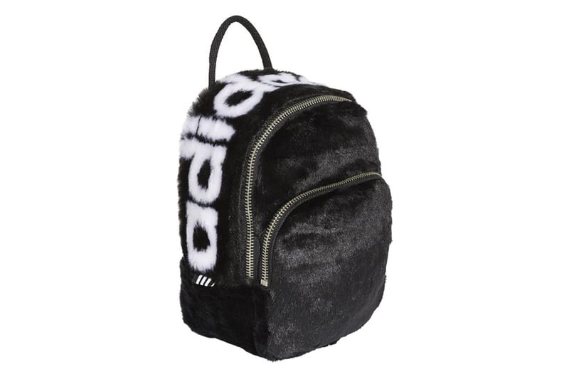 adidas Has Released New Bags, Including a Monochromatic Faux Fur Mini Backpack