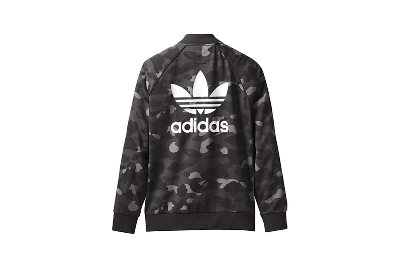BAPE x adidas Originals Collection Track Jacket Black