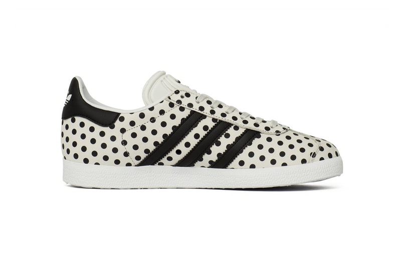 adidas originals gazelle the farm company brazil polka dots suede leather lining