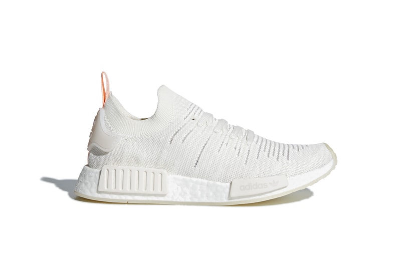 adidas Originals NMD Sneaker Arrival Footwear Pink Creme Beige Black Silhouette