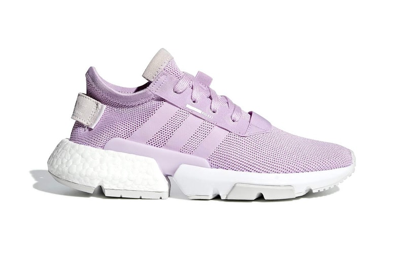 adidas pod s31 clear lilac boost eva midsole mesh lifestyle sneaker