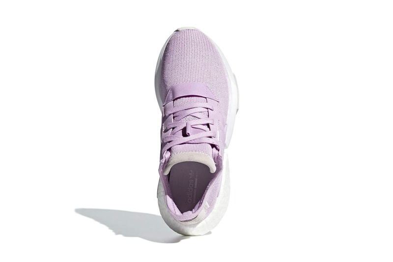 adidas pod s31 clear lilac boost eva midsole mesh lifestyle sneaker