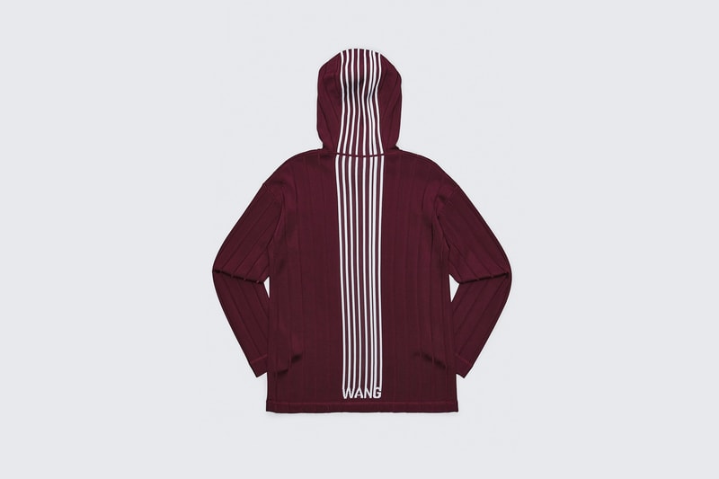 alexander wang barcode capsule collection hoodies track pants crop tops tees