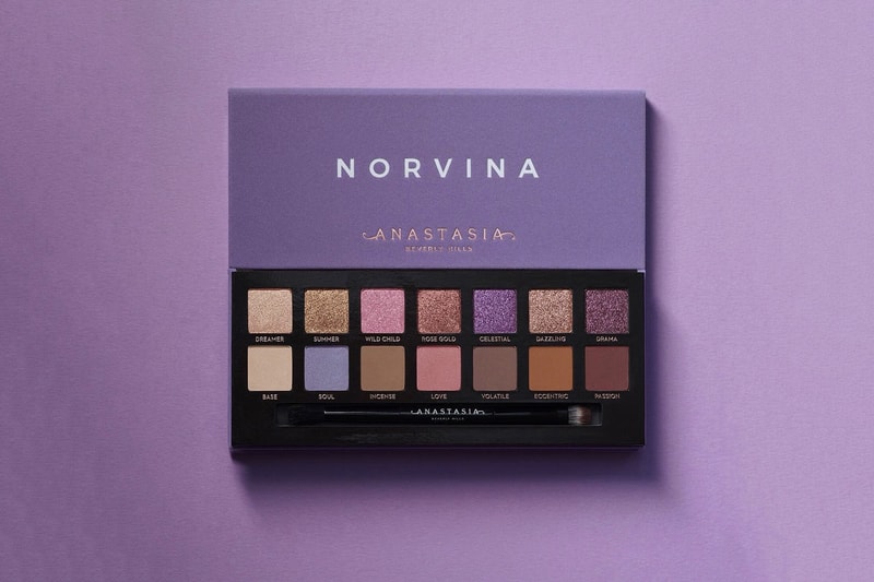Anastasia Beverly Hills Norvina Eyeshadow Palette Swatches