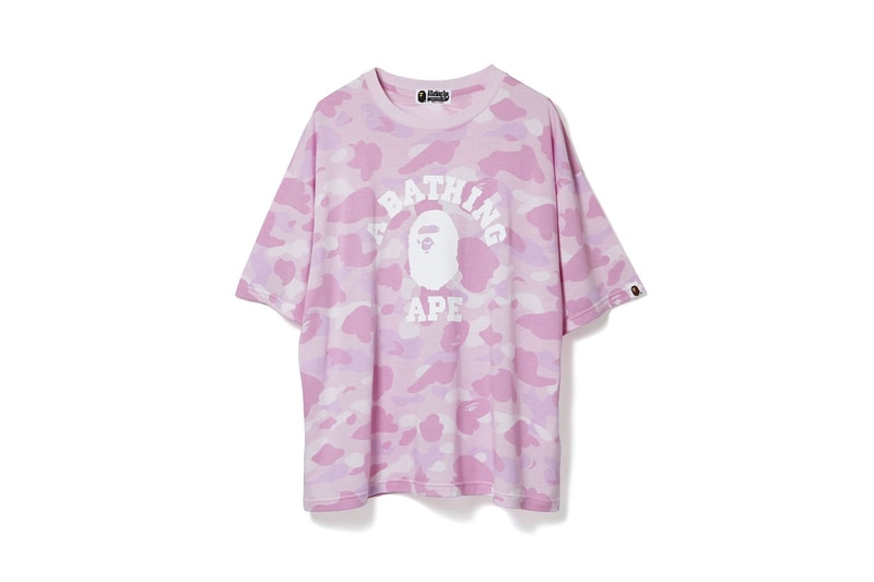 bape a bathing ape womens exclusive pastel camo print tees polos headbands shark full zip hoodies