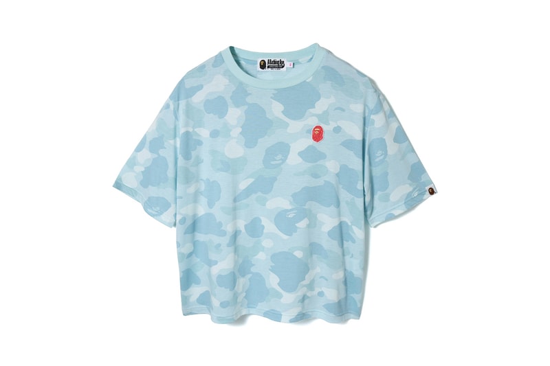 bape a bathing ape womens exclusive pastel camo print tees polos headbands shark full zip hoodies