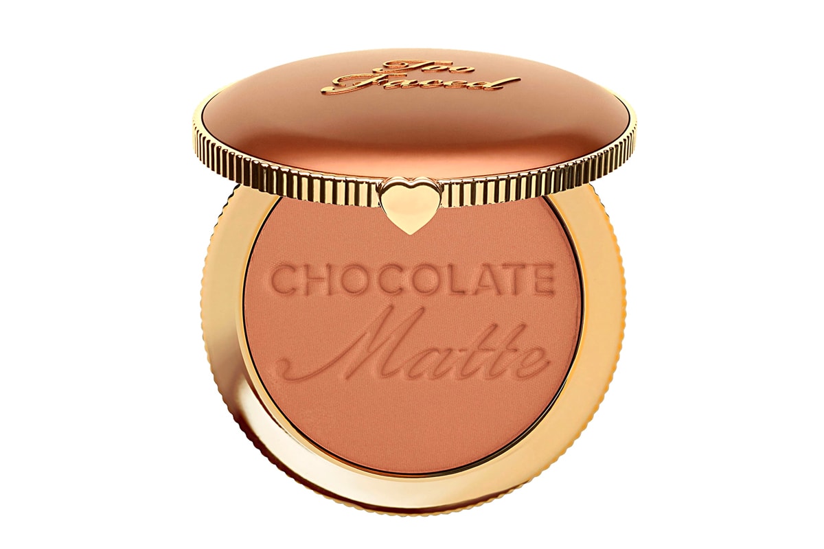 Too Faced Chocolate Soleil Matte Bronzer Makeup Cosmetics Beauty Marble