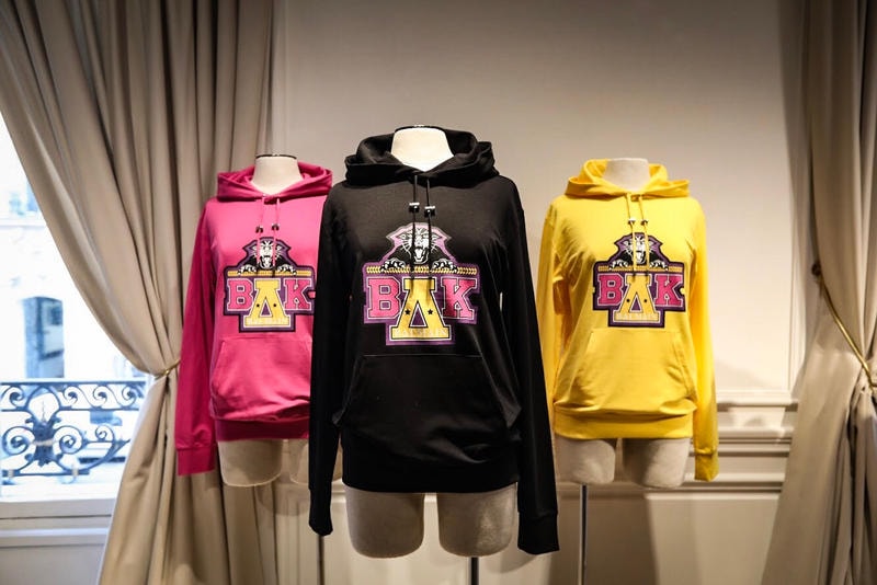 Beyonce Balmain Coachella Capsule Collection Hoodie T-shirt Olivier Rousteing UNCF