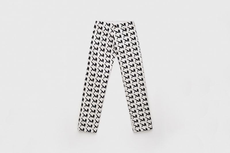 CALVIN KLEIN EST. 1978 Collection Logo Jeans White Black