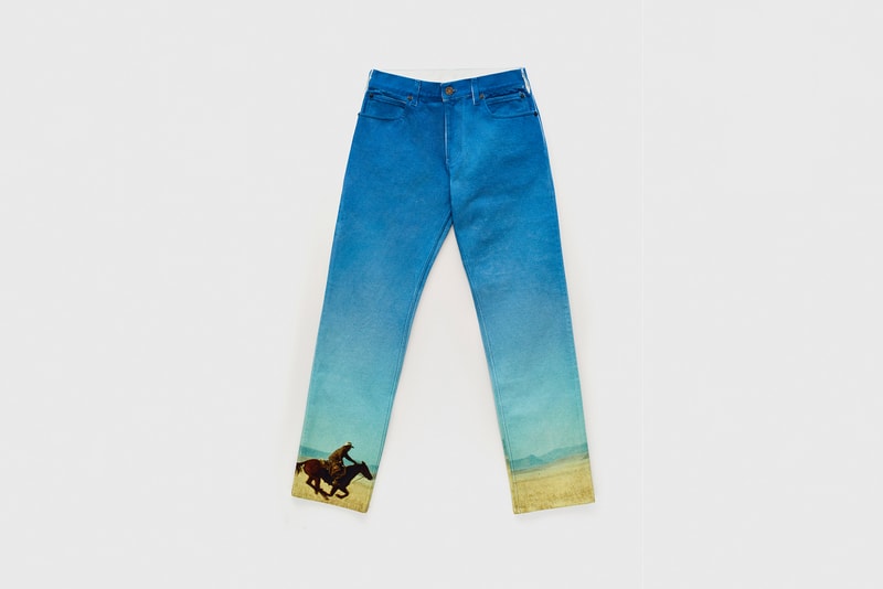 CALVIN KLEIN EST. 1978 Collection Motif Jeans Blue
