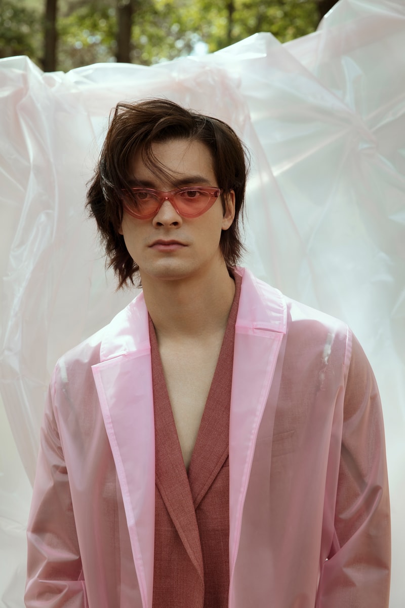 CHIMI See Through Collection Cat Eye Sunglasses #006 Guava