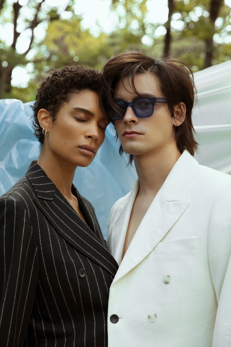 CHIMI See Through Collection Square Sunglasses #004 Acai