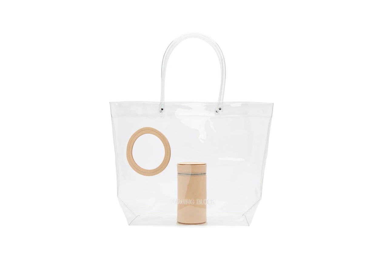 GCDS Clear Tote Bag