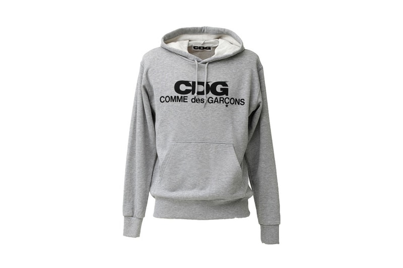 comme des garcons cdg branded july drop rei kawakubo bags hoodies jackets tees