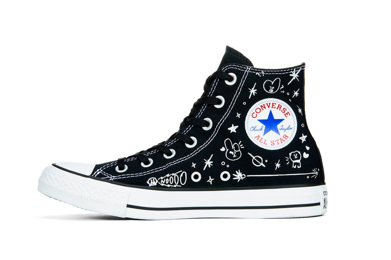 converse chuck taylor all star hi ox line friends bts bt21 collaboration