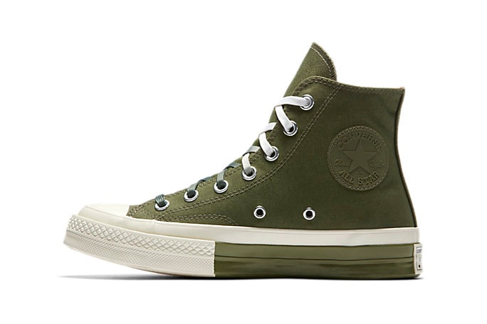 Converse Chuck Taylor All Star 70 Super Color Block High Top Green