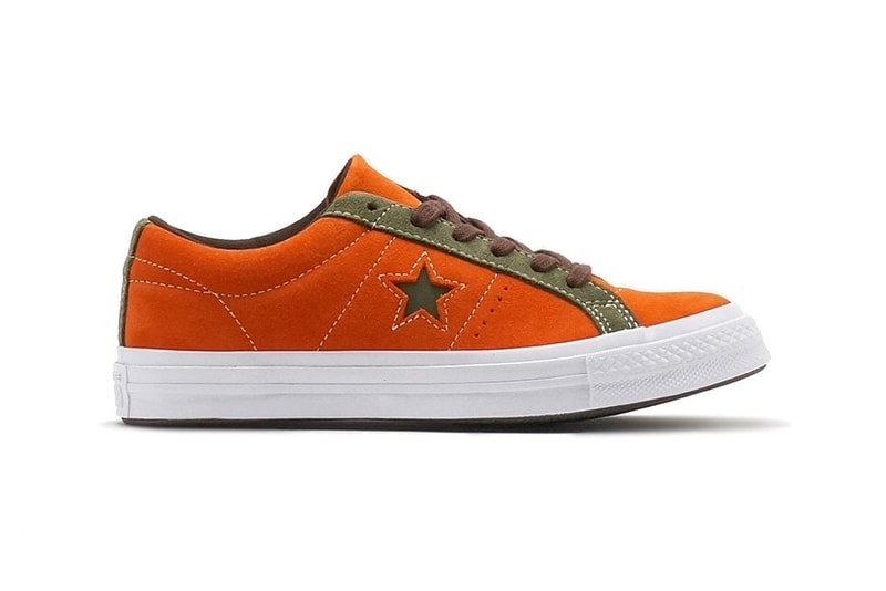 Converse One Star Carnival Mandarin Orange Green