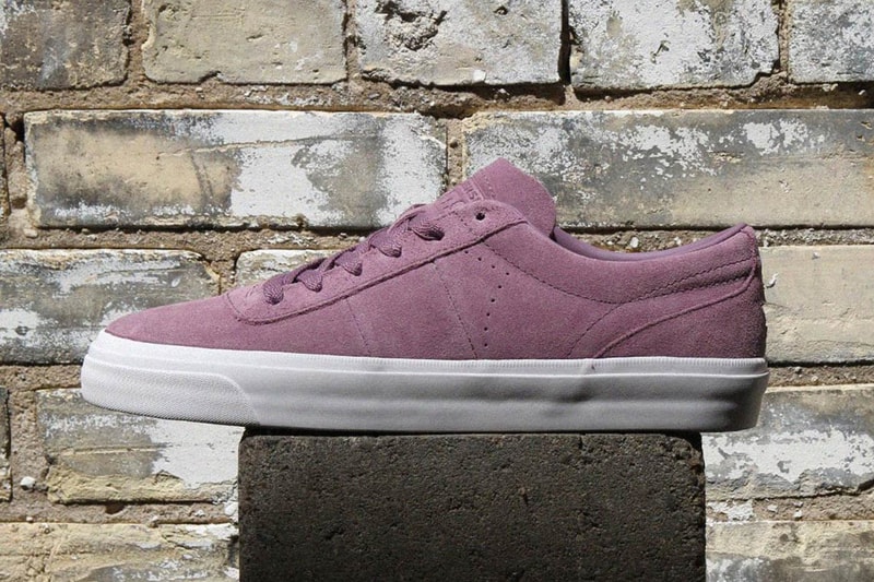 converse one star cc pro ox suede purple yellow new logo redesign