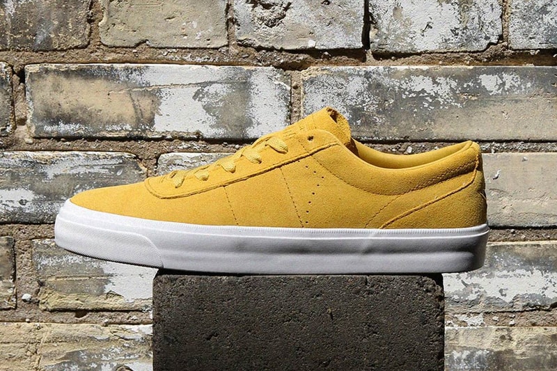 converse one star cc pro ox suede purple yellow new logo redesign