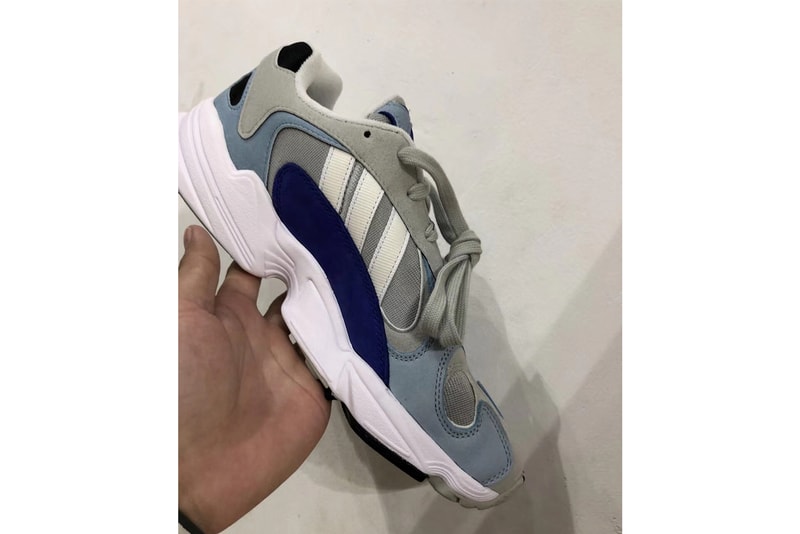END. x adidas Originals Yung-1 Blue Grey